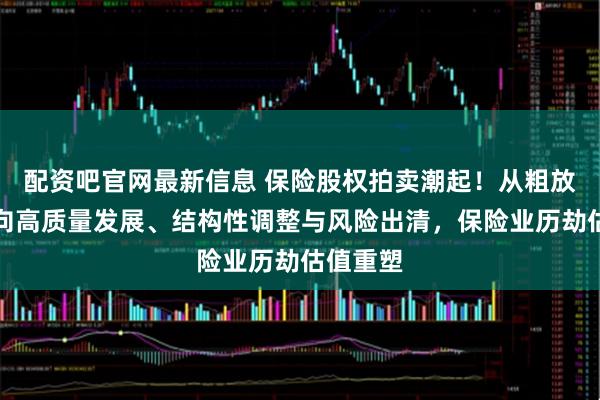 配资吧官网最新信息 保险股权拍卖潮起！从粗放扩张转向高质量发展、结构性调整与风险出清，保险业历劫估值重塑